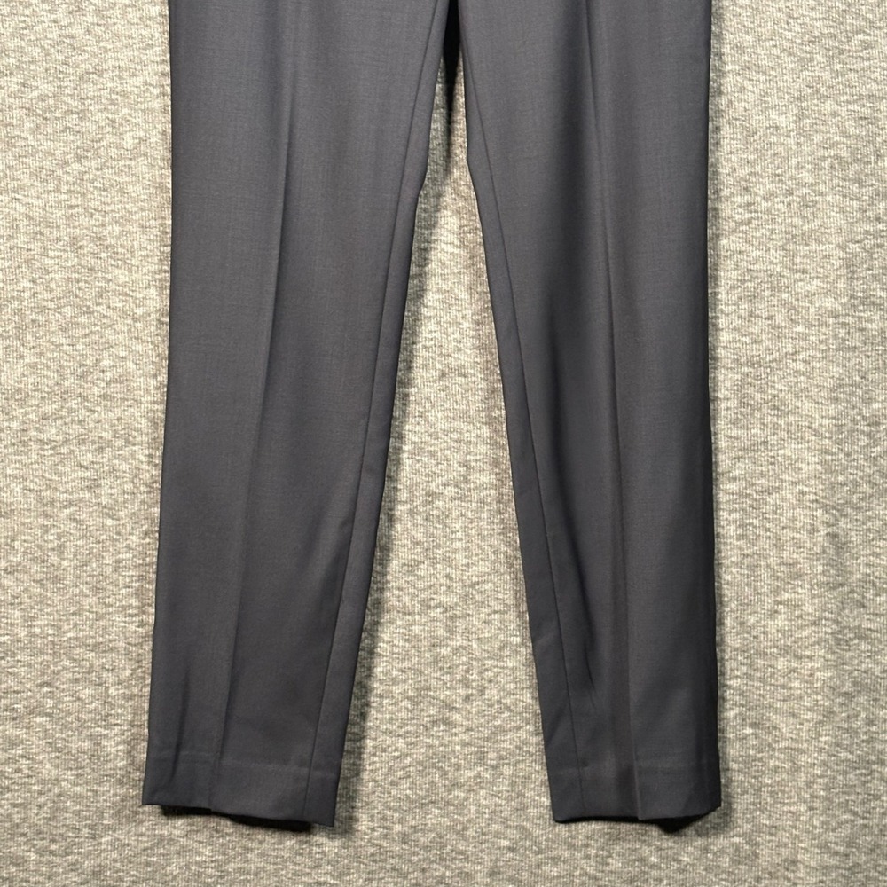 Nili Lotan Colmar Pant Dark Navy Straight Leg Trousers Womens Size 2 - Picture 4 of 11
